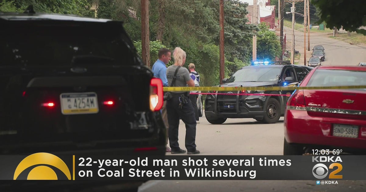 1 person hospitalized following shooting in Wilkinsburg - CBS Pittsburgh