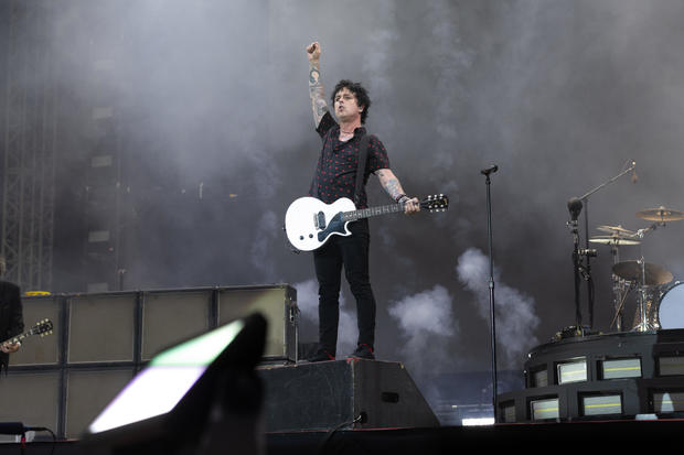Green Day, Fall Out Boy and Weezer Perform At London Stadium 