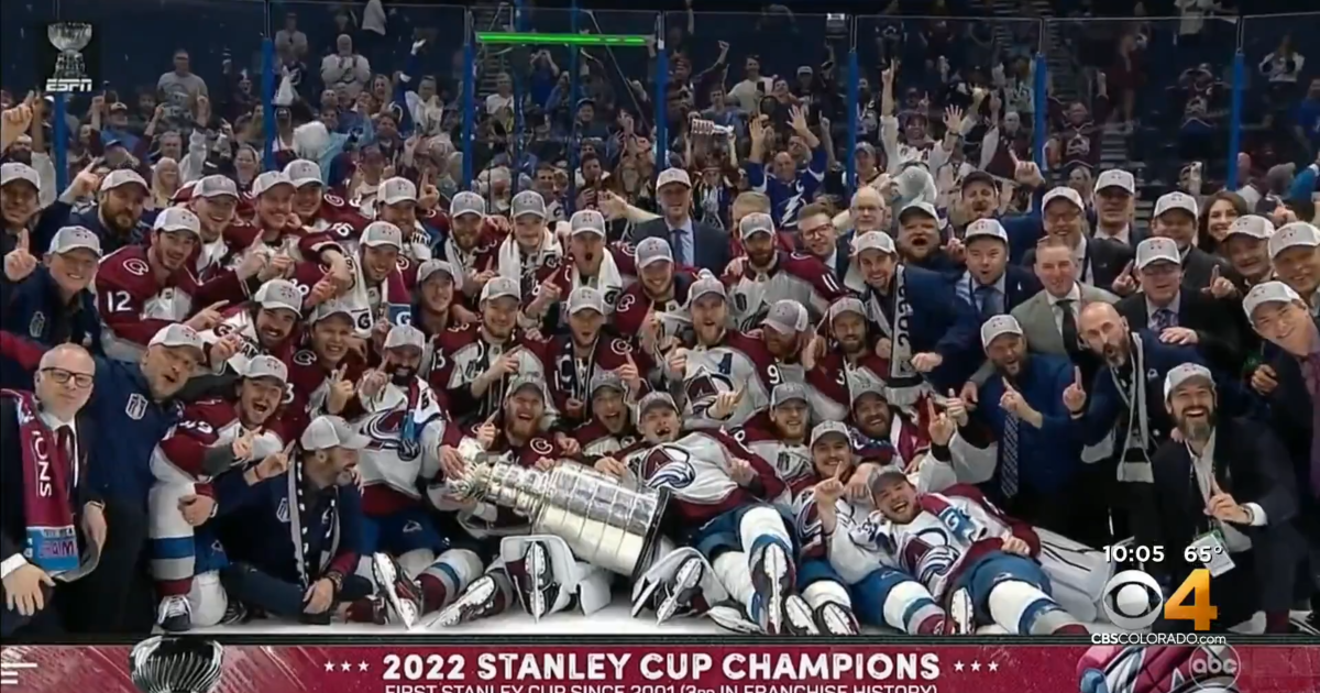 Colorado Avalanche Stanley Cup Champions 2022 western conference
