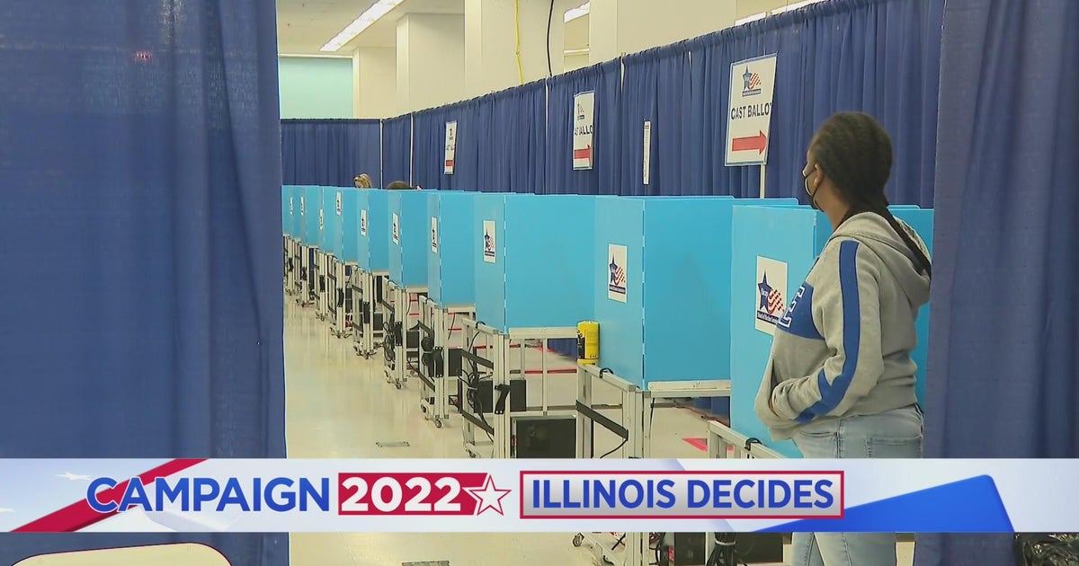 Illinois Primary Election Day voting underway - CBS Chicago