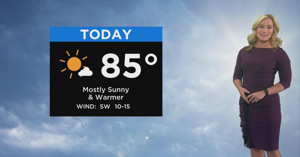 Chicago First Alert Weather: Warming up - CBS Chicago