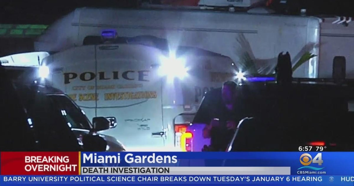 Death investigation in Miami Gardens