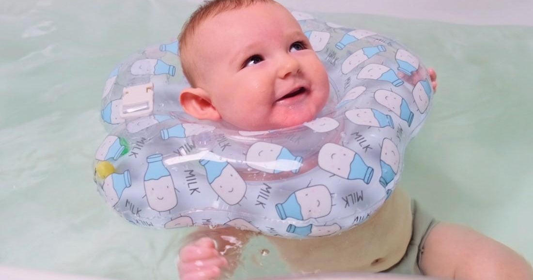 Neck ring hot sale float baby