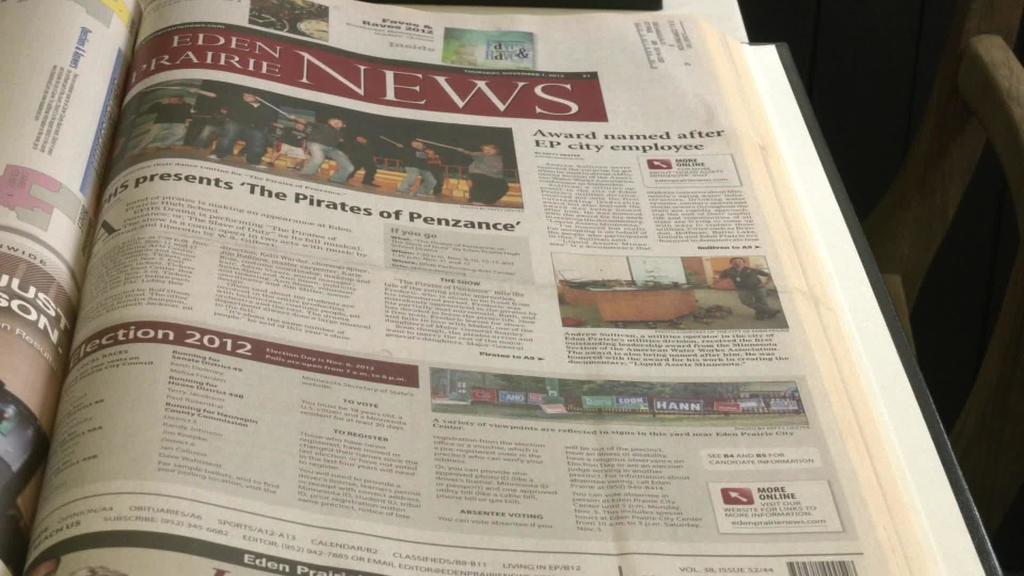 Eden Prairie neighbors relaunch a digital newspaper after former paper folds