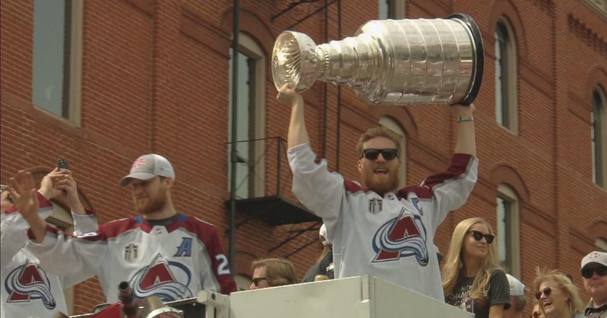 Colorado Avalanche parade through downtown Denver in celebration of Stanley Cup win