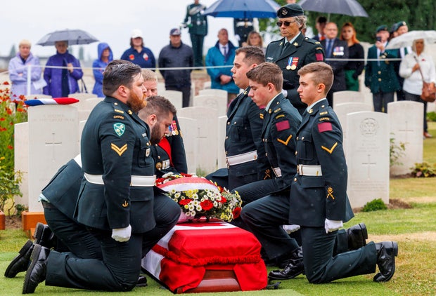 Belgium WWI Burial 