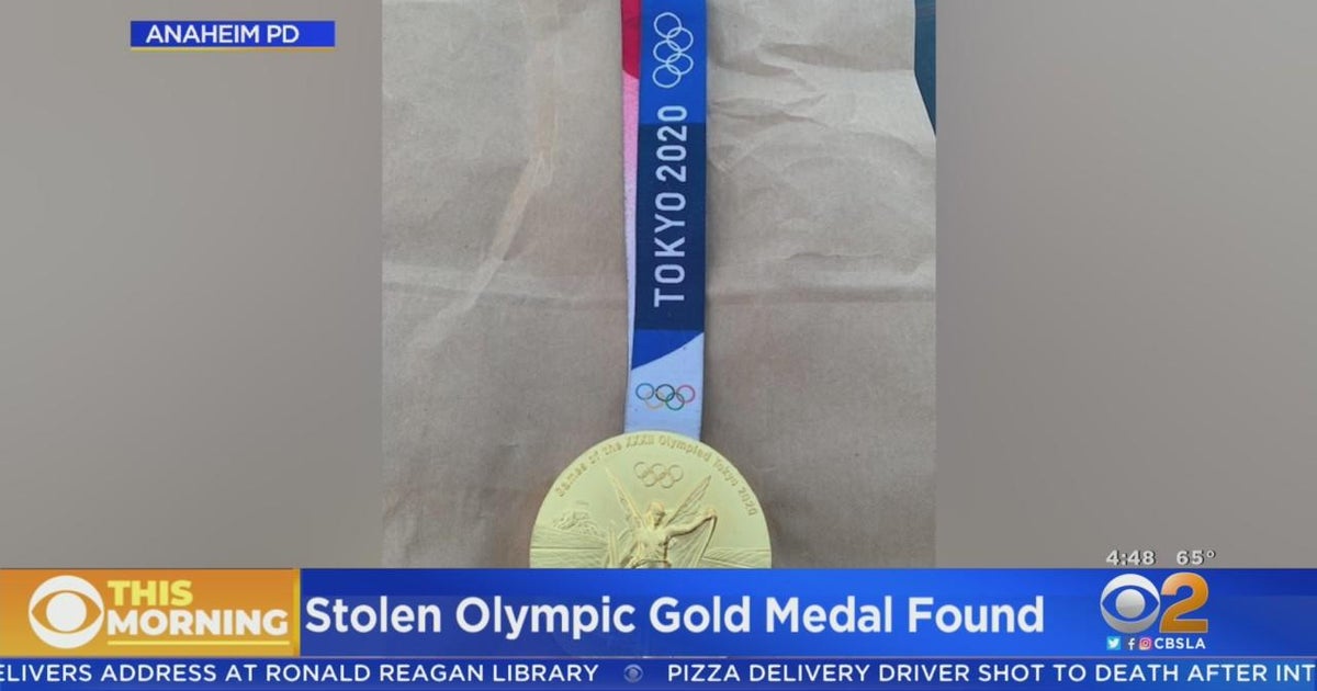 Owners of Anaheim barbershop find stolen Olympic gold medal - CBS Los ...