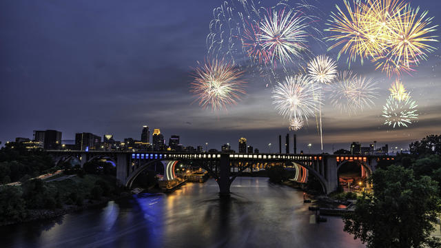 Minneapolis - Fireworks for the 4th of July - 2018 