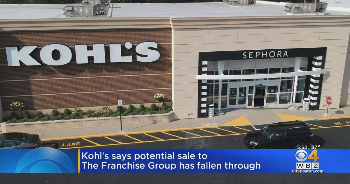 Kohl's sale falls apart in shaky retail environment - CBS Boston