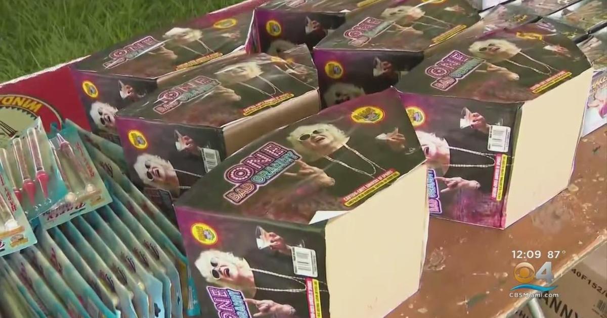 Miami-Dade conducts sweeps of fireworks vendors