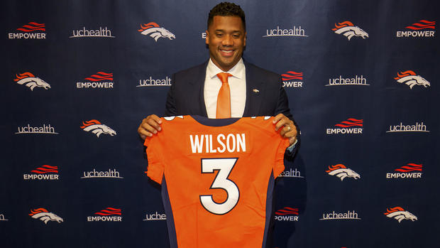 Denver Broncos Introduce Quarterback Russell Wilson 