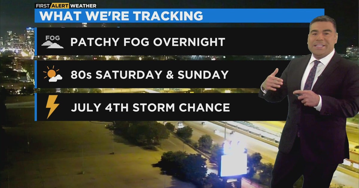 Chicago First Alert Weather: Patchy fog overnight - CBS Chicago