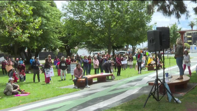 Pro-Choice Rally in Burlingame 