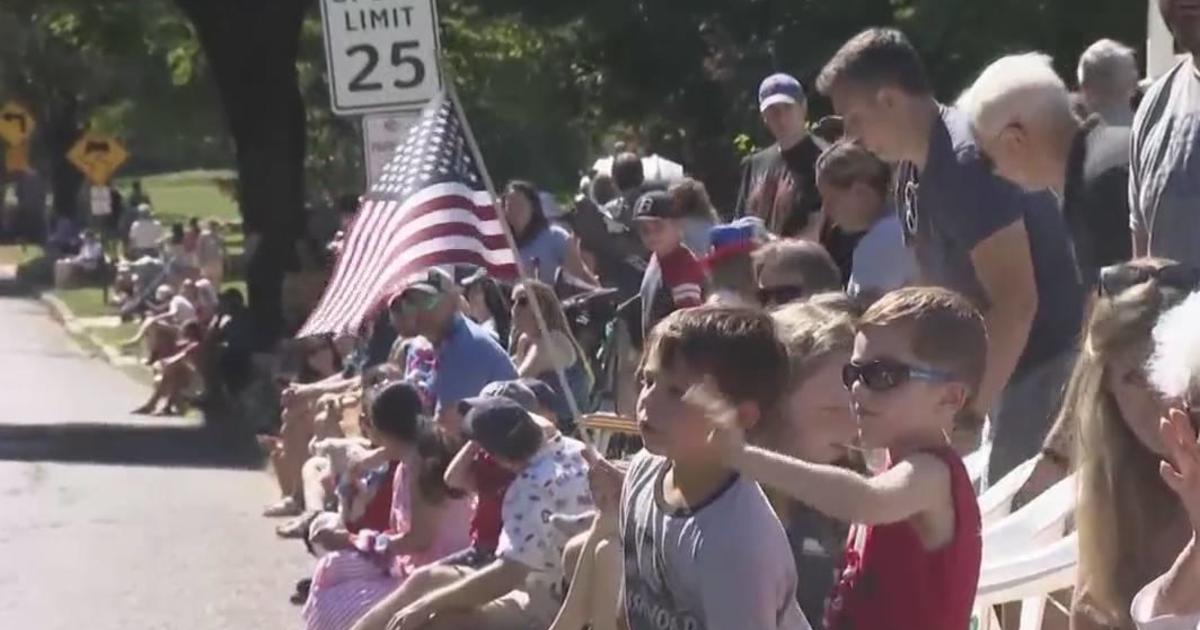 Crowd gathers for 112th Fourth of July Parade in Ridgewood, New Jersey