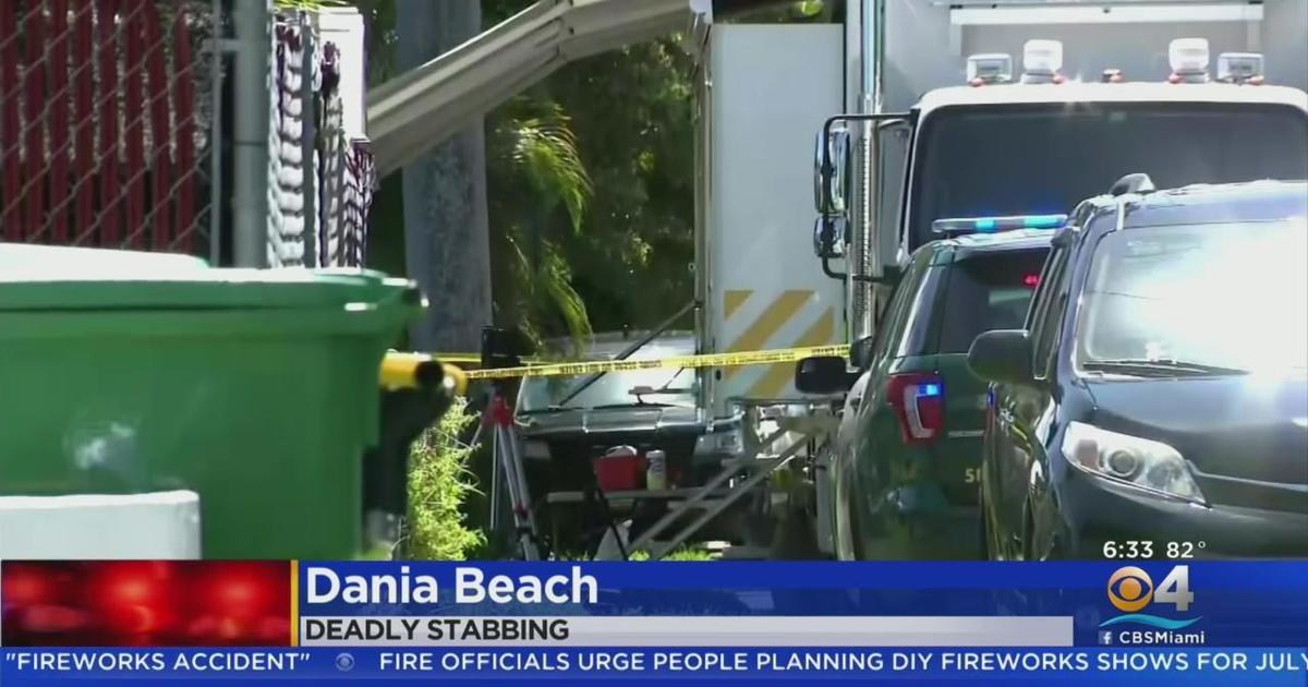 Man found stabbed to death in Dania Beach