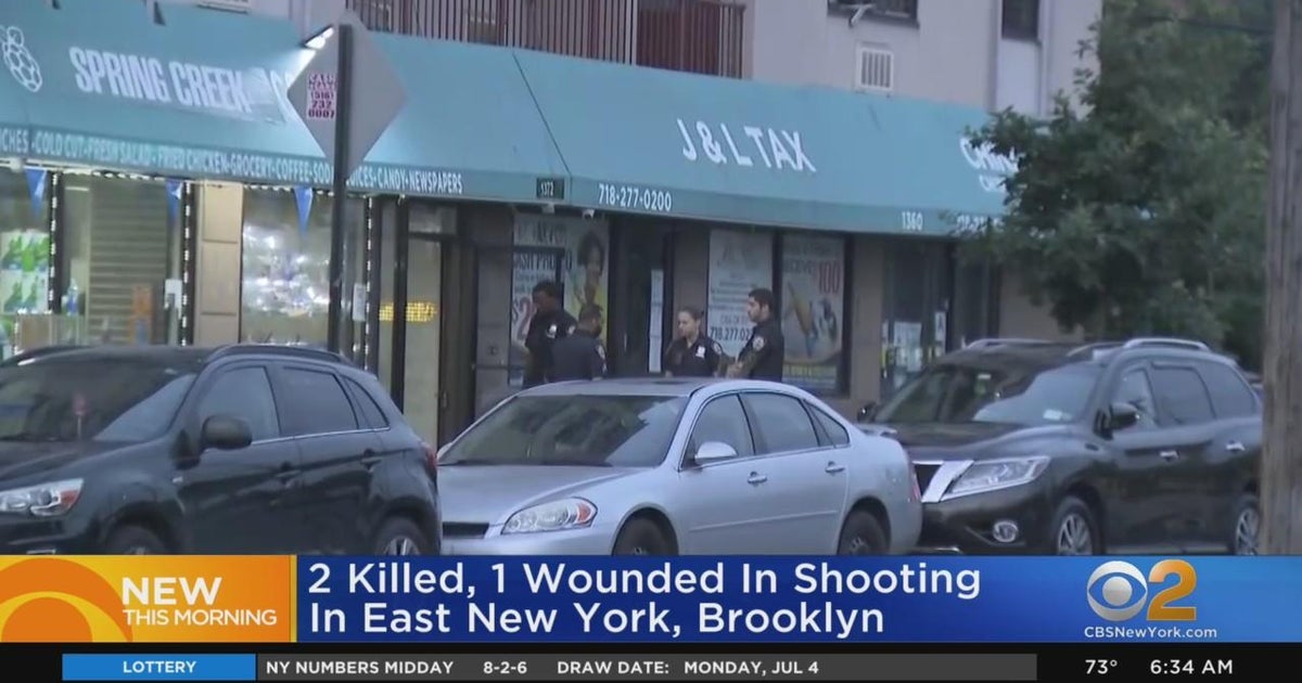 2 killed, 1 hurt in Brooklyn deli shooting - CBS New York