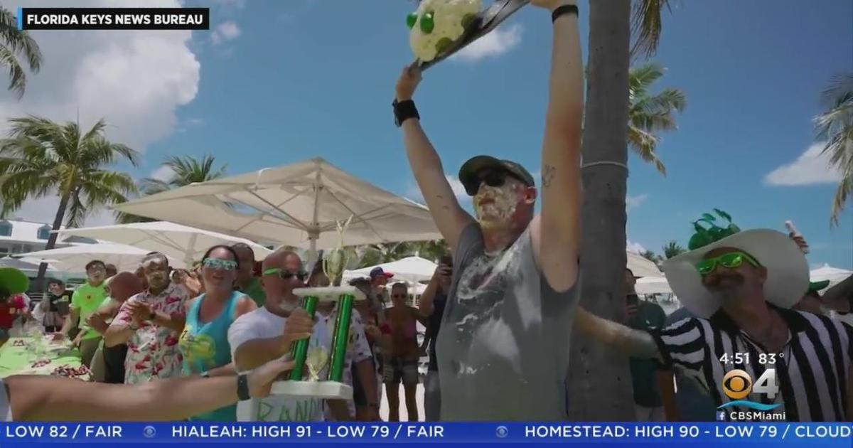 Key West man crowned Key lime pie eating champ