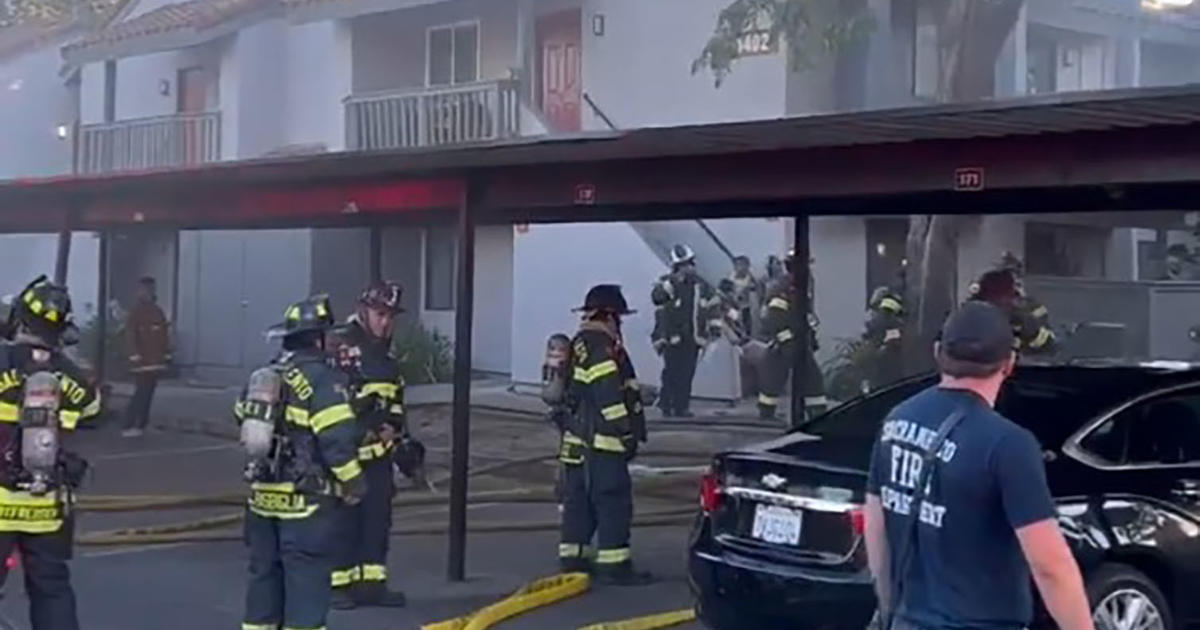 Crews Knock Down Apartment Fire In South Natomas Neighborhood - CBS ...