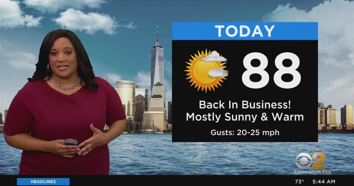 First Alert Weather: Heat, humidity return - CBS New York