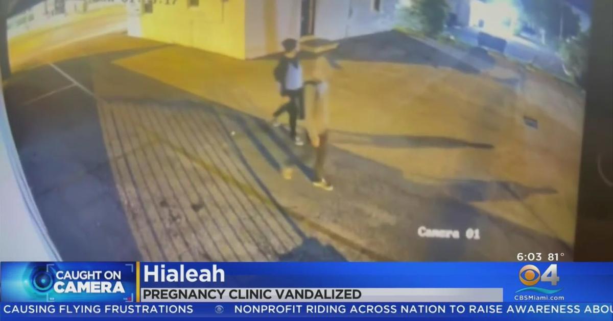 Vandals target Hialeah pregnancy clinic