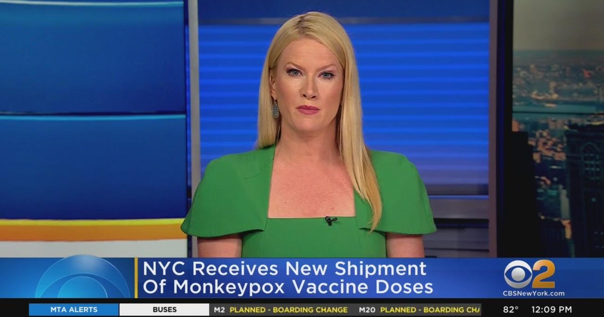 NYC receives new shipment of monkeypox vaccine - CBS New York