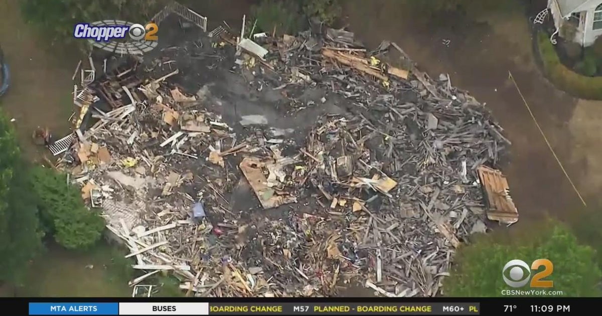 Orange County home burns down after fireworks accident on July 4th CBS New York