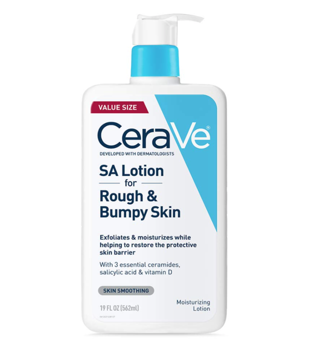 CeraVe SA lotion for rough and bumpy skin 