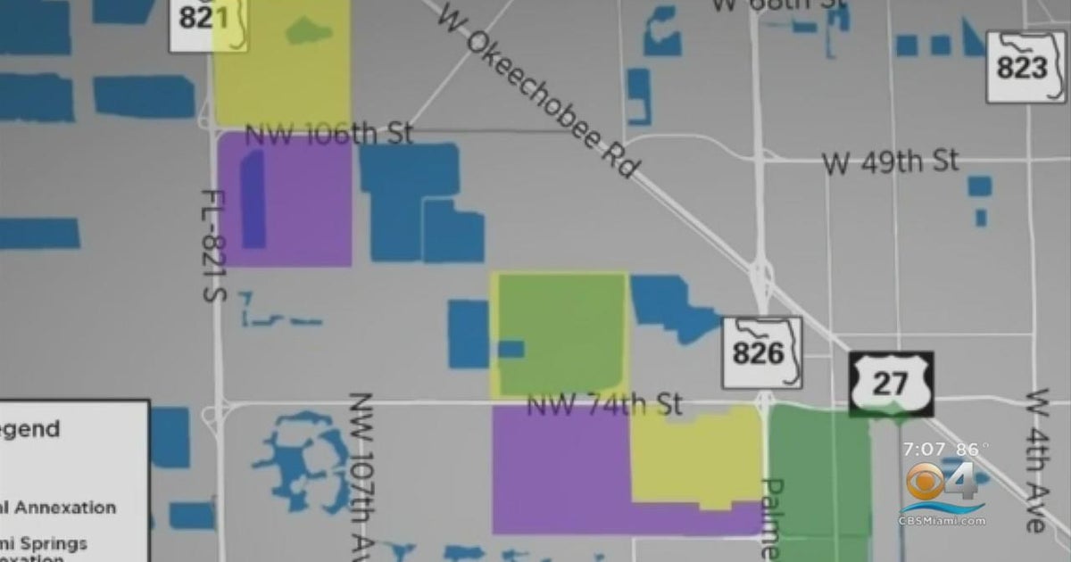 Proposal would split up part of unincorporated Miami-Dade County