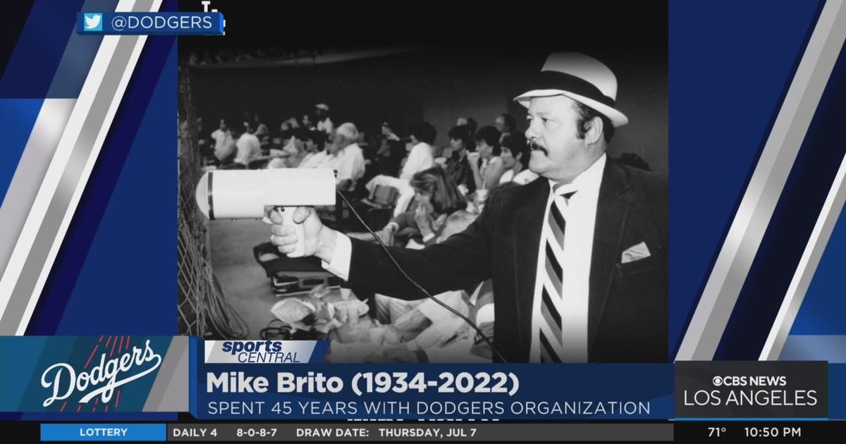 Legendary Dodgers scout Mike Brito dies at 87 - CBS Los Angeles