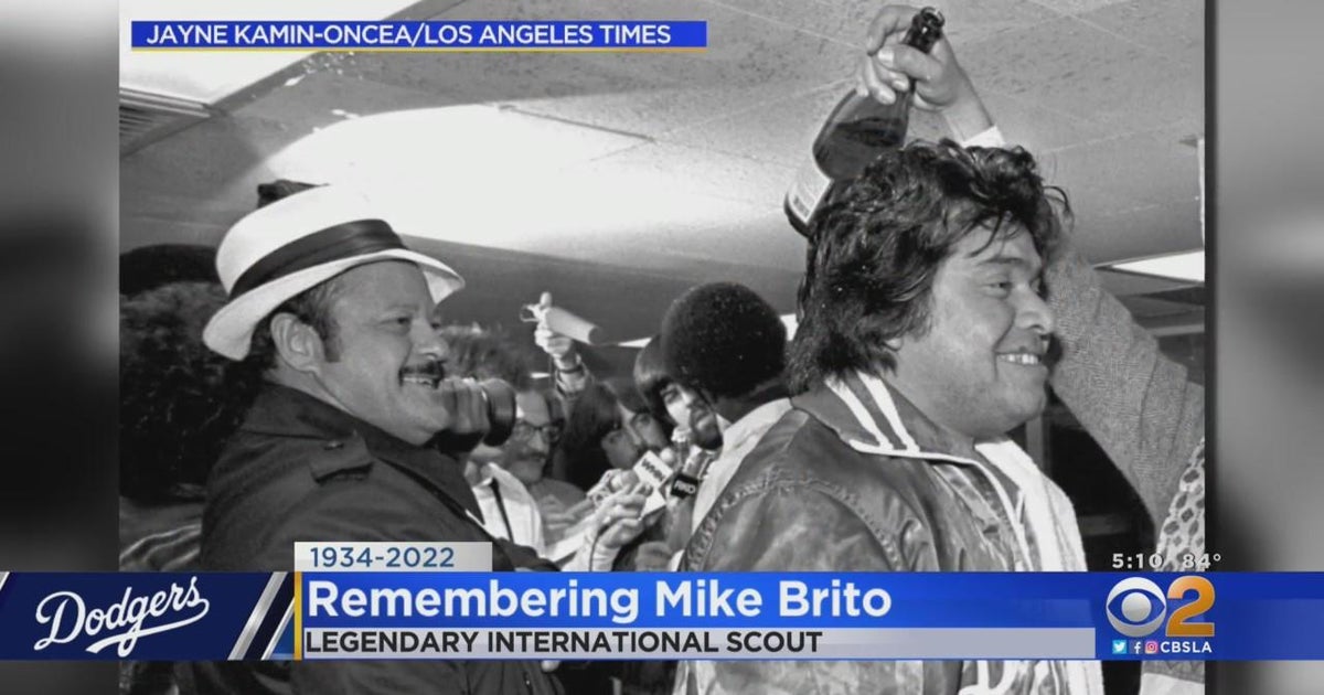 Remembering longtime Dodgers scout Mike Brito - CBS Los Angeles