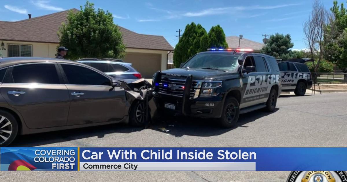 Baby In Stolen Car Is Located And Safe - CBS Colorado