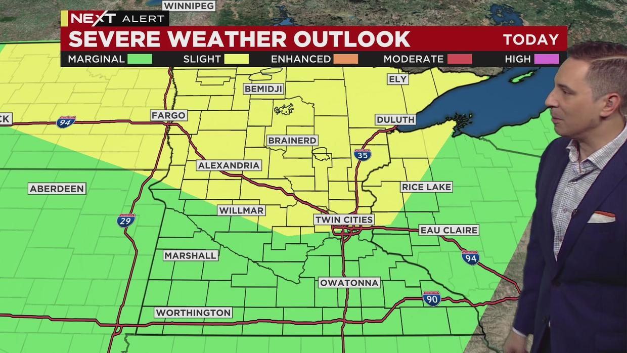 Next Weather Alert: First round of storms weakens, another arrives in ...