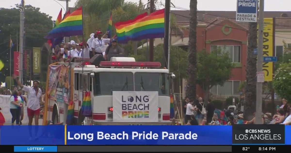 Long Beach Pride Parade Returns After Hiatus Cbs Los Angeles