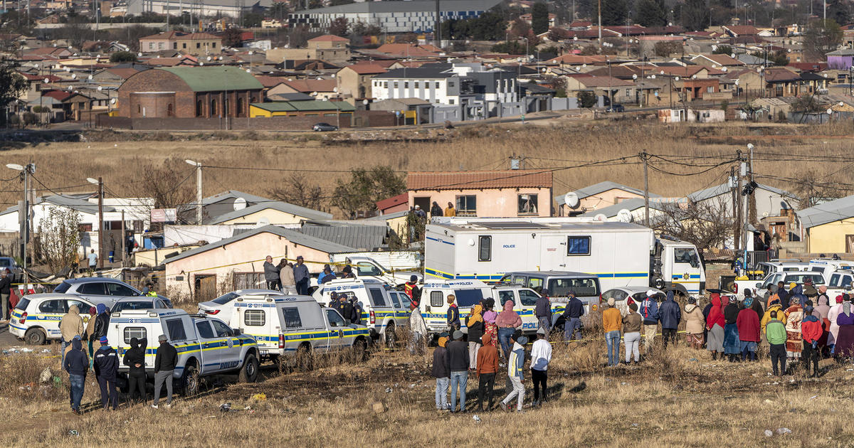 15 killed in mass shooting at South African bar, police say