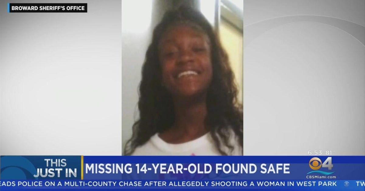 Missing Broward teen Jaylah Nelson found safe