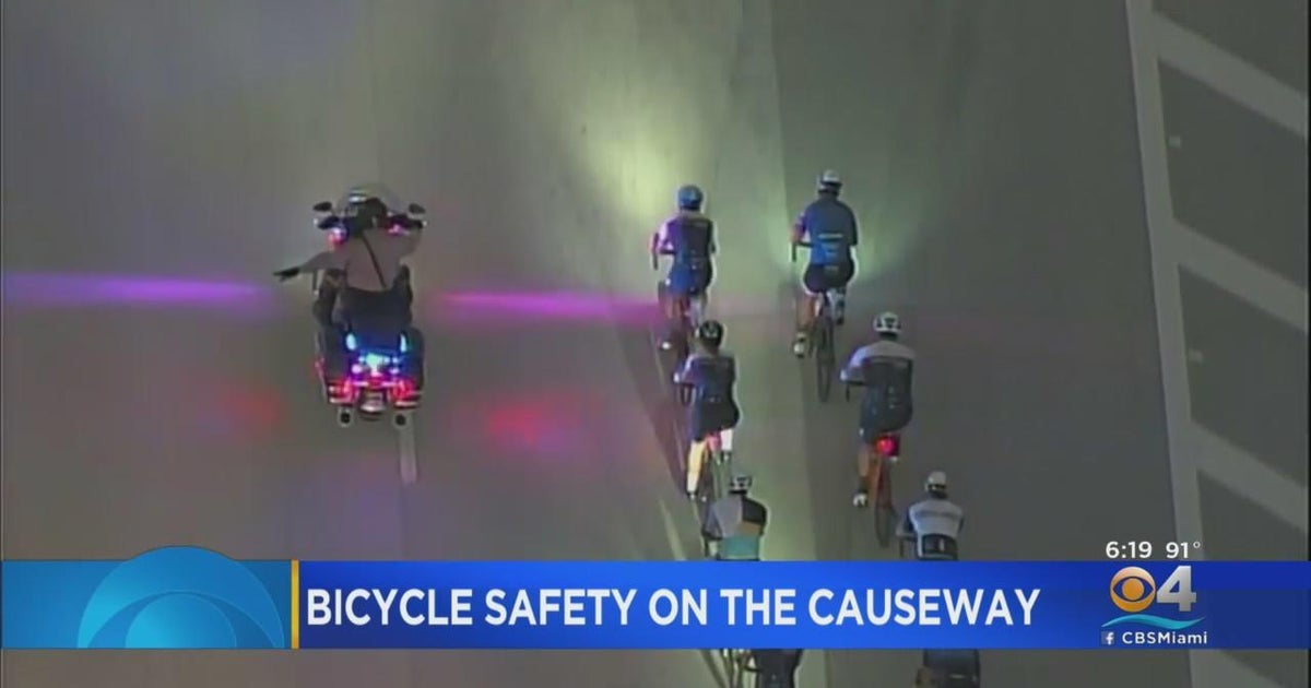 Pilot program launched with goal of enhancing cyclist safety on Rickenbacker Causeway