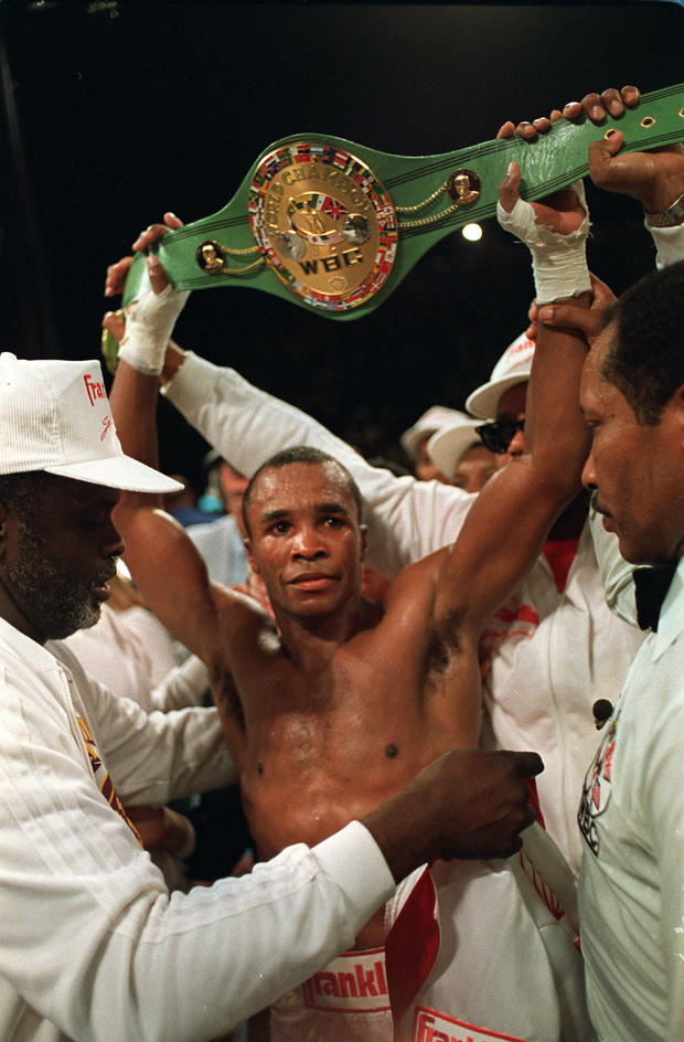 Boxing champion belt given to Nelson Mandela by Sugar Ray Leonard stolen in South Africa