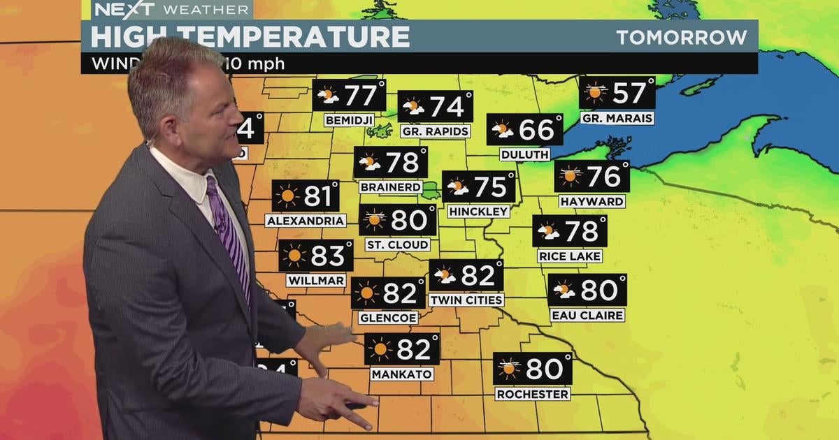 Next Weather: Comfortable Wednesday, but hot and humid air coming - CBS ...