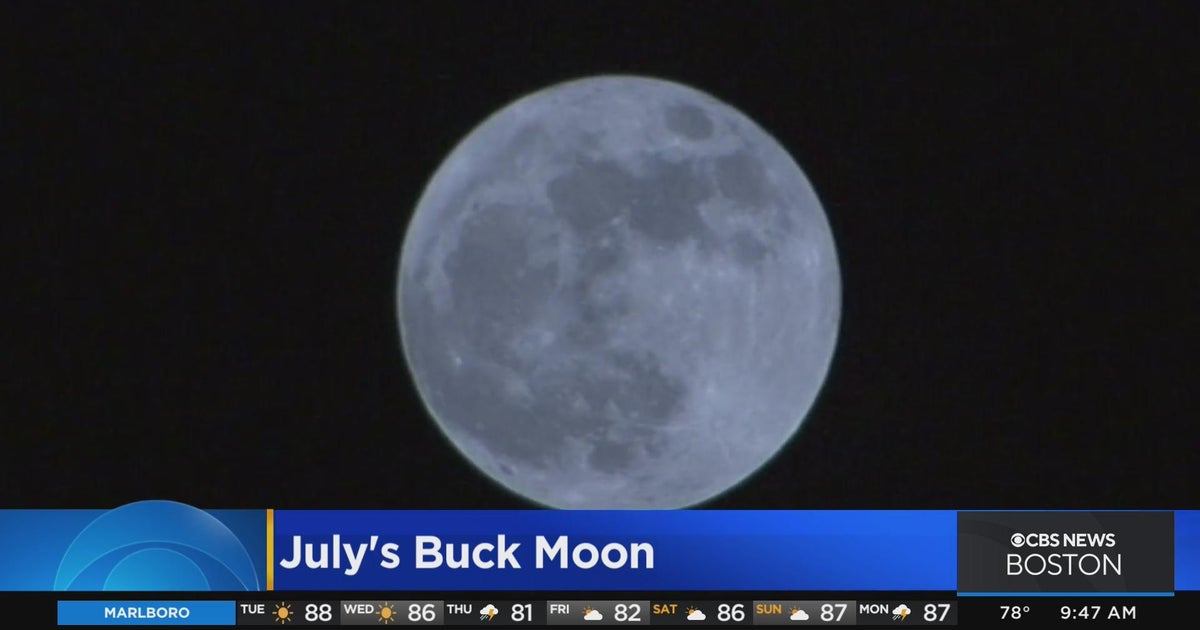 July's full Buck moon to light up the night sky this week - CBS Boston