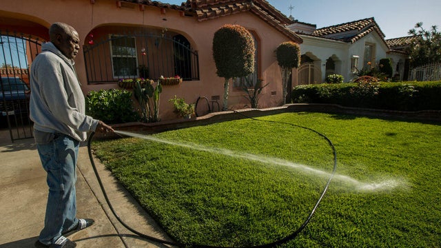 one day a week watering restrictions starting June. 1 