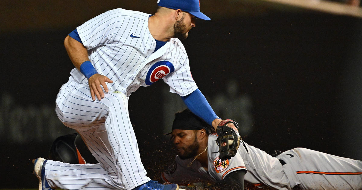 Steele, Hoerner help Chicago Cubs beat Baltimore Orioles 3-2 for