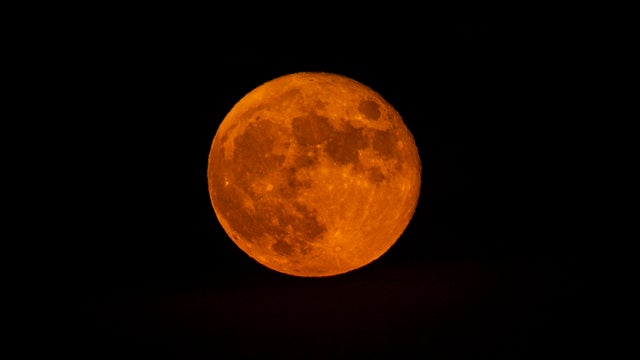 Full moon known as Buck Moon rises in New York. It is also 