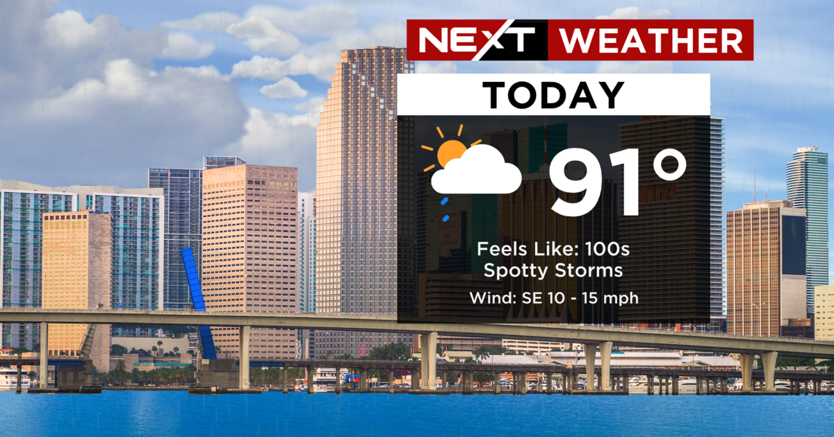 Miami Weather: Sweltering Afternoon Sun, Rain Chance Increases For The ...