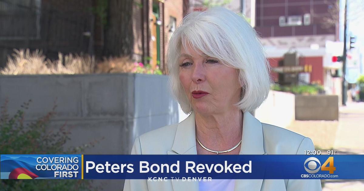 Embattled Mesa County Clerk, Tina Peters, Has Bond Revoked - CBS Colorado