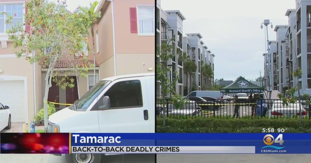 Back-to-back deadly crimes in Tamarac