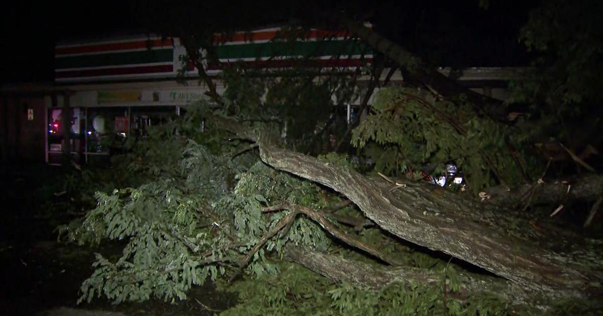 Severe storms leave behind damage on Long Island CBS New York