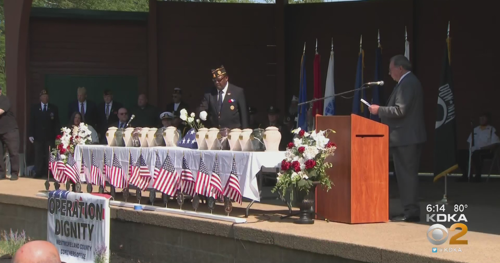 15 unclaimed veterans laid to rest with full military funeral - Vimarsana News