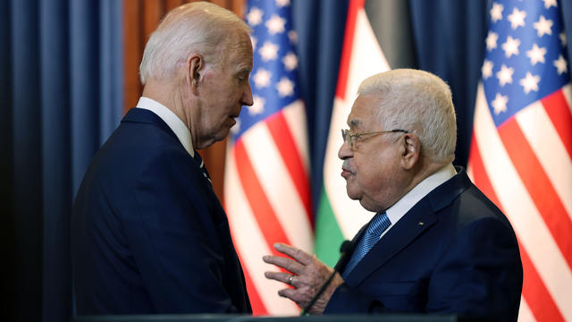 U.S. President Joe Biden in West Bank 