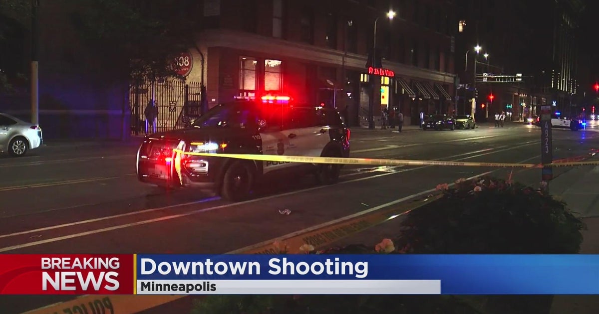 Police respond to reports of shooting in downtown Minneapolis - CBS ...