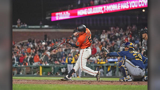 Brewers Giants Baseball 